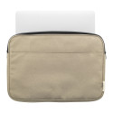 Rebyss Comp beige  Sacoche ordinateur portable en toile recylcée 