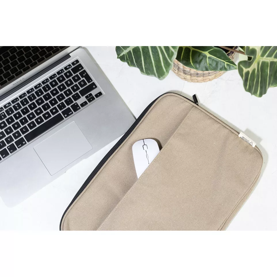 Rebyss Comp beige  laptoptas van...