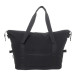 Rebyss Travel noir  Sac de voyage en toile recyclée 
