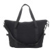 Rebyss Travel zwart  reistas van gerecycled canvas 