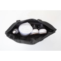 Rebyss Travel zwart  reistas van gerecycled canvas 