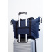 Rebyss Travel donker blauw  reistas van gerecycled canvas 