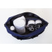 Rebyss Travel donker blauw  reistas van gerecycled canvas 