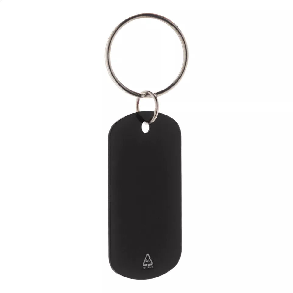 Ralutag black  keyring 