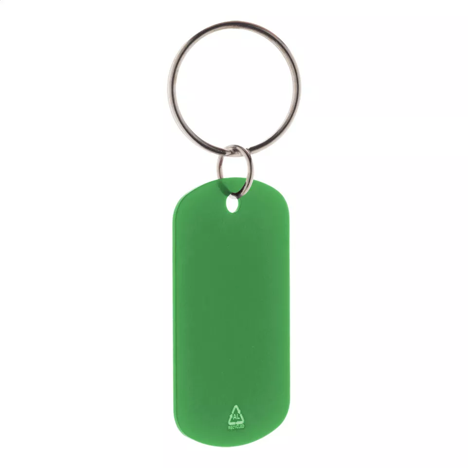 Ralutag groen  sleutelhanger 