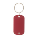 Ralutag rood  sleutelhanger 