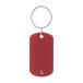 Ralutag rood  sleutelhanger 