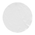 CreaClean RPET blanc  Essuie-lunettes, rond 