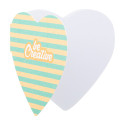 CreaStick Seed Heart white  custom sticky notepad 
