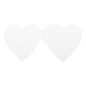 CreaStick Seed Heart wit  custom made sticky notitieblok 
