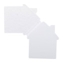 CreaStick Seed House white  custom sticky notepad 