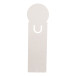 Relact Mark white  milk carton bookmark 