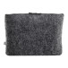 Refelt Comp donker grijs  RPET vilten laptoptas 