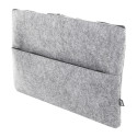 Refelt Comp gris  Sacoche ordinateur portable en feutrine RPET 