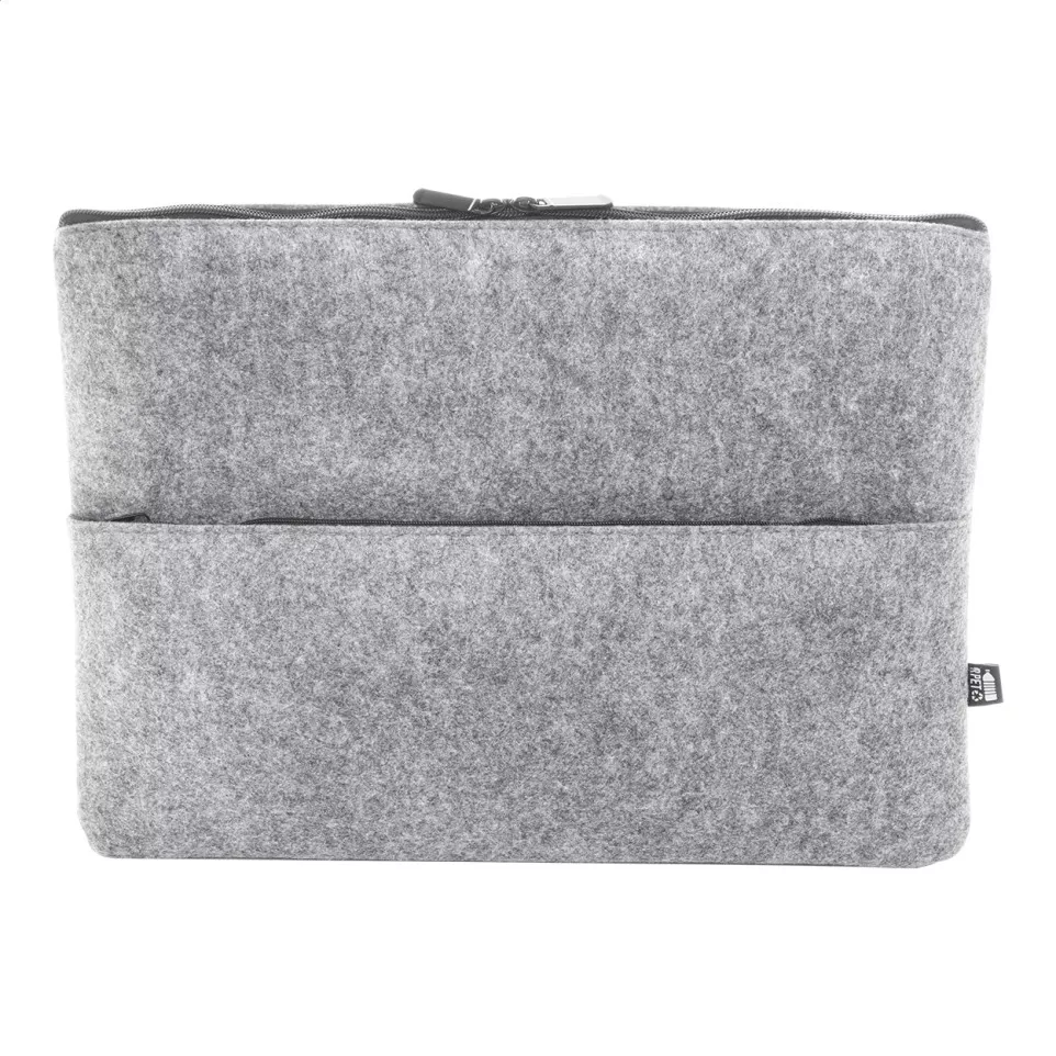 Refelt Comp grey  RPET felt laptop bag 