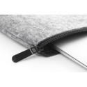 Refelt Comp grijs  RPET vilten laptoptas 