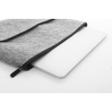 Refelt Comp gris  Sacoche ordinateur portable en feutrine RPET 
