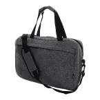 Refelt Docu dark grey  RPET felt document bag 
