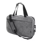 Refelt Docu grey  RPET felt document bag 