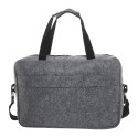 Refelt Docu grey  RPET felt document bag 