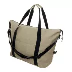 Rebyss Travel beige  reistas van gerecycled canvas 