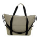 Rebyss Travel beige  reistas van gerecycled canvas 