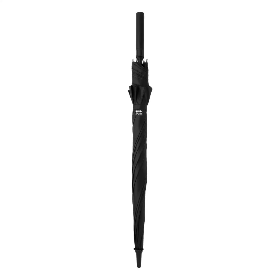 Fibratus black  RPET umbrella 