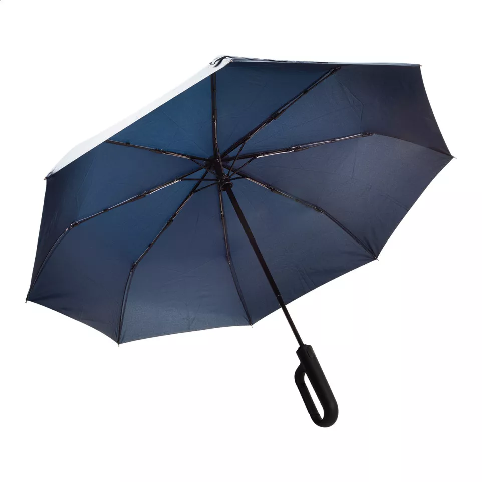 Carabell donker blauw  RPET-paraplu 