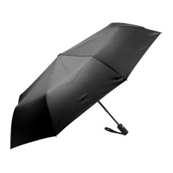 Floccus black  RPET umbrella 