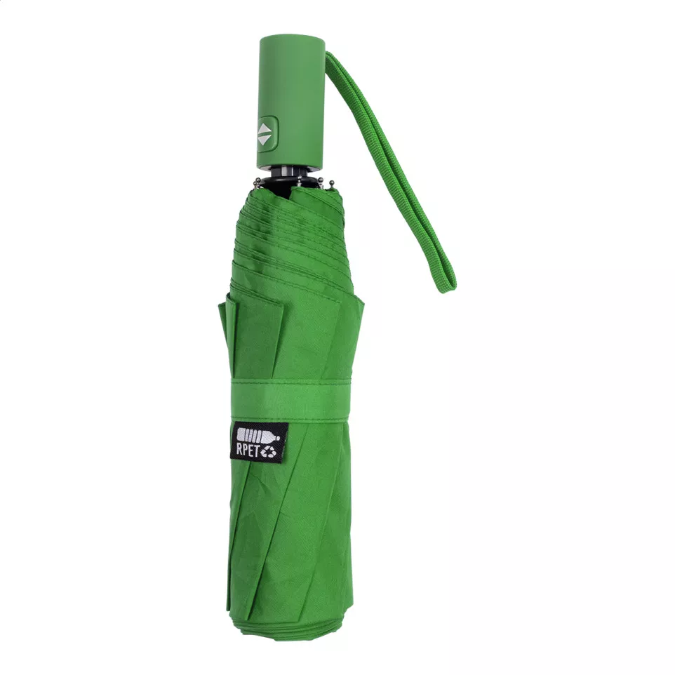 Floccus green  RPET umbrella 