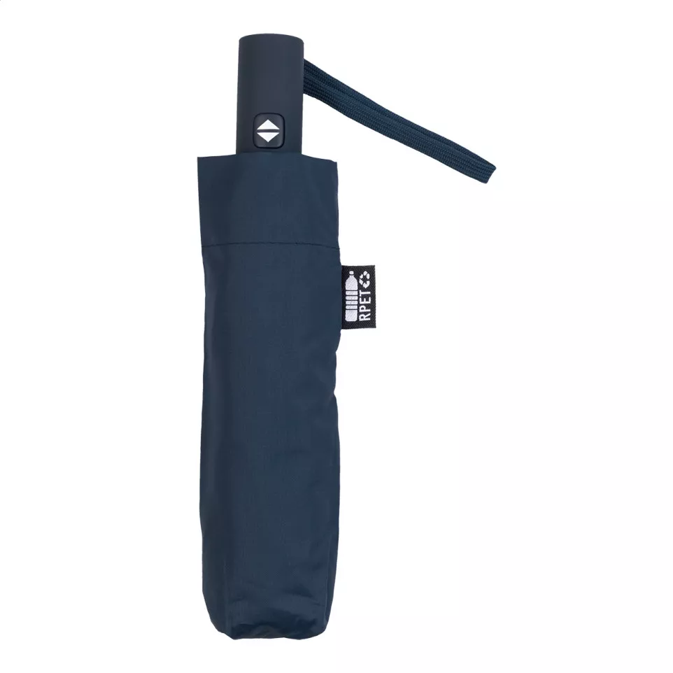 Floccus bleu foncé  Parapluie RPET 