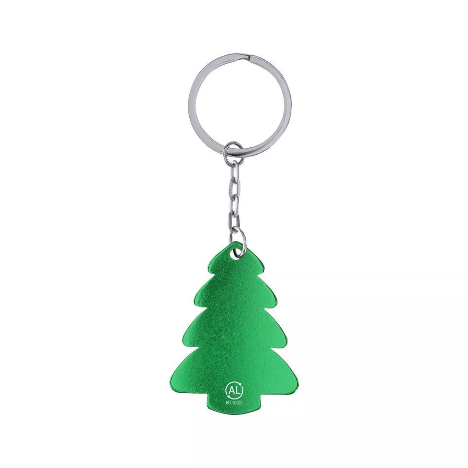 Jorex groen  Kerst sleutelhanger 