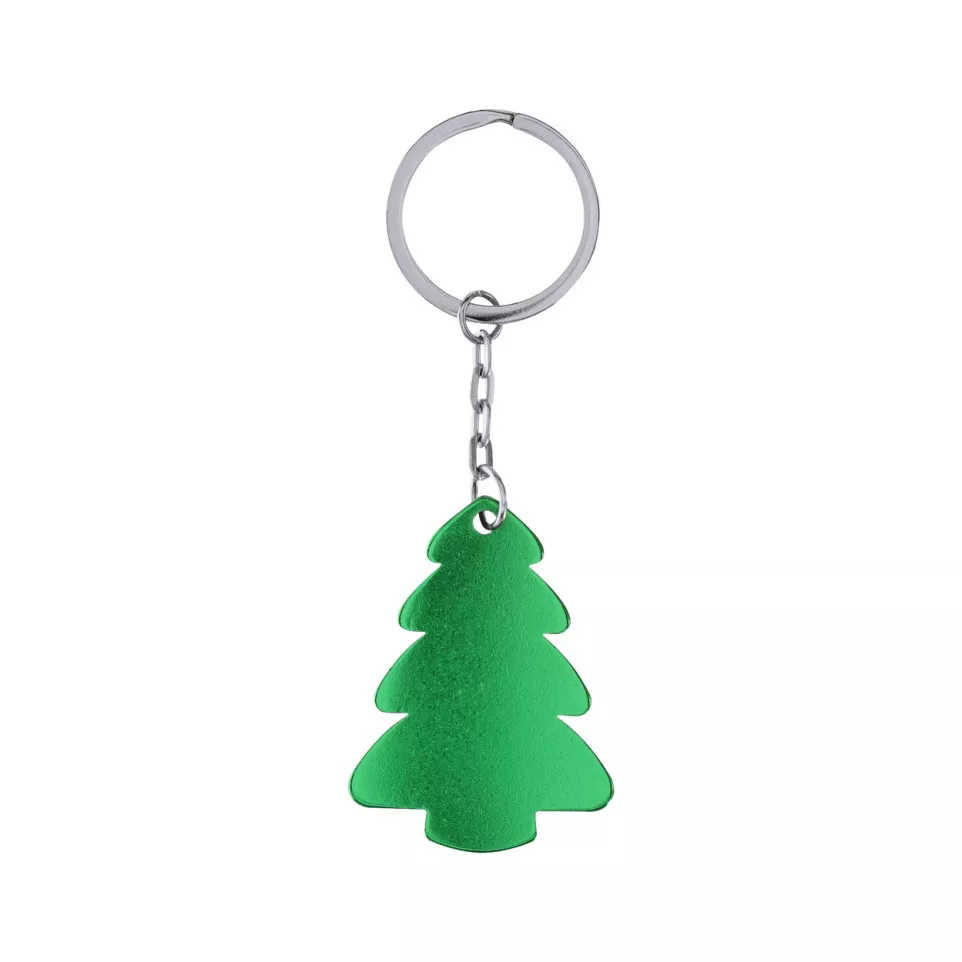 Jorex groen  Kerst sleutelhanger 