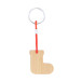 Kymor natural red Christmas keyring, Christmas stocking 