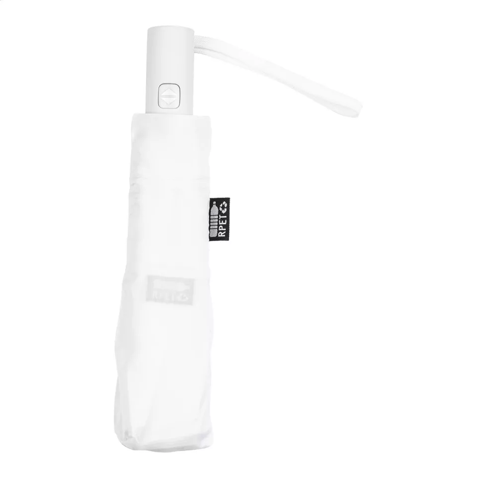Floccus blanc  Parapluie RPET 