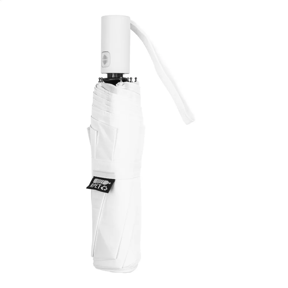 Floccus blanc  Parapluie RPET 