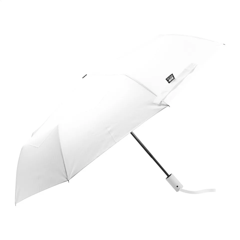 Floccus blanc  Parapluie RPET 