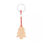 Kymor naturelle rouge Porte-clés sapin 