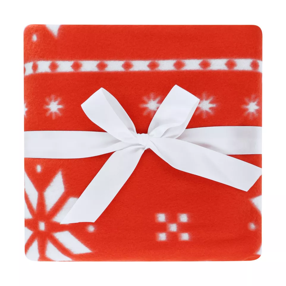 Vetrax red  RPET Christmas blanket 