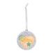 CreaFelt Tree grey  Christmas tree ornament, heart 