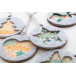 CreaFelt Tree grey  Christmas tree ornament, heart 
