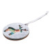 CreaFelt Tree grey  Christmas tree ornament, reindeer 