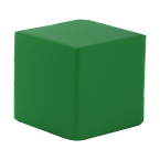 Cubix green  antistress ball 