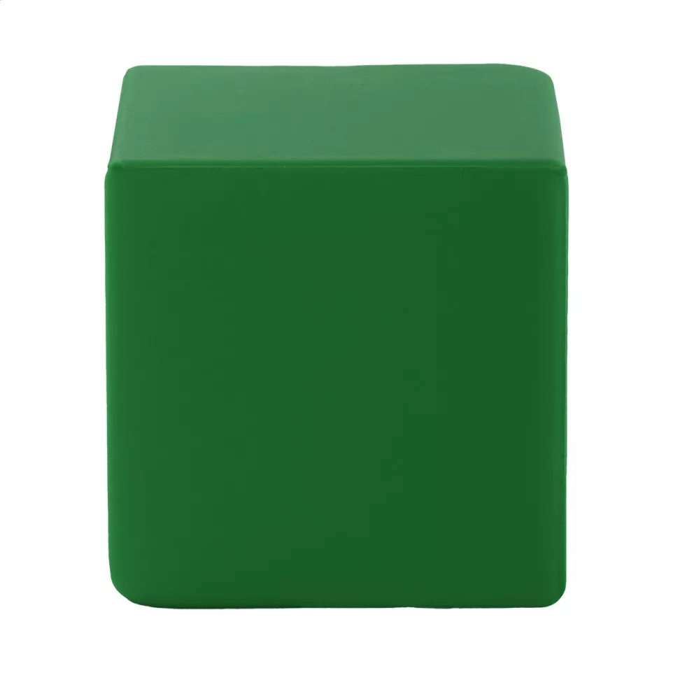 Cubix groen  antistress bal 