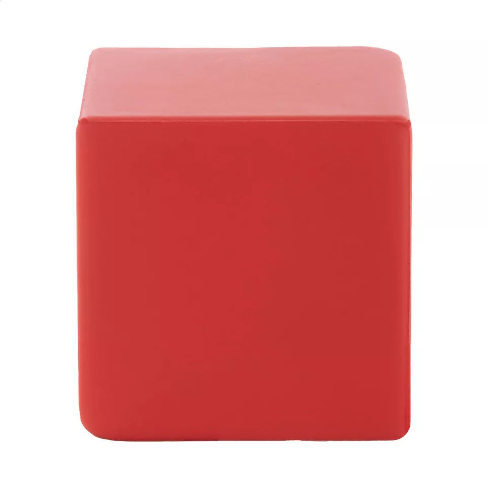 Cubix rouge  Balle anti-stress 