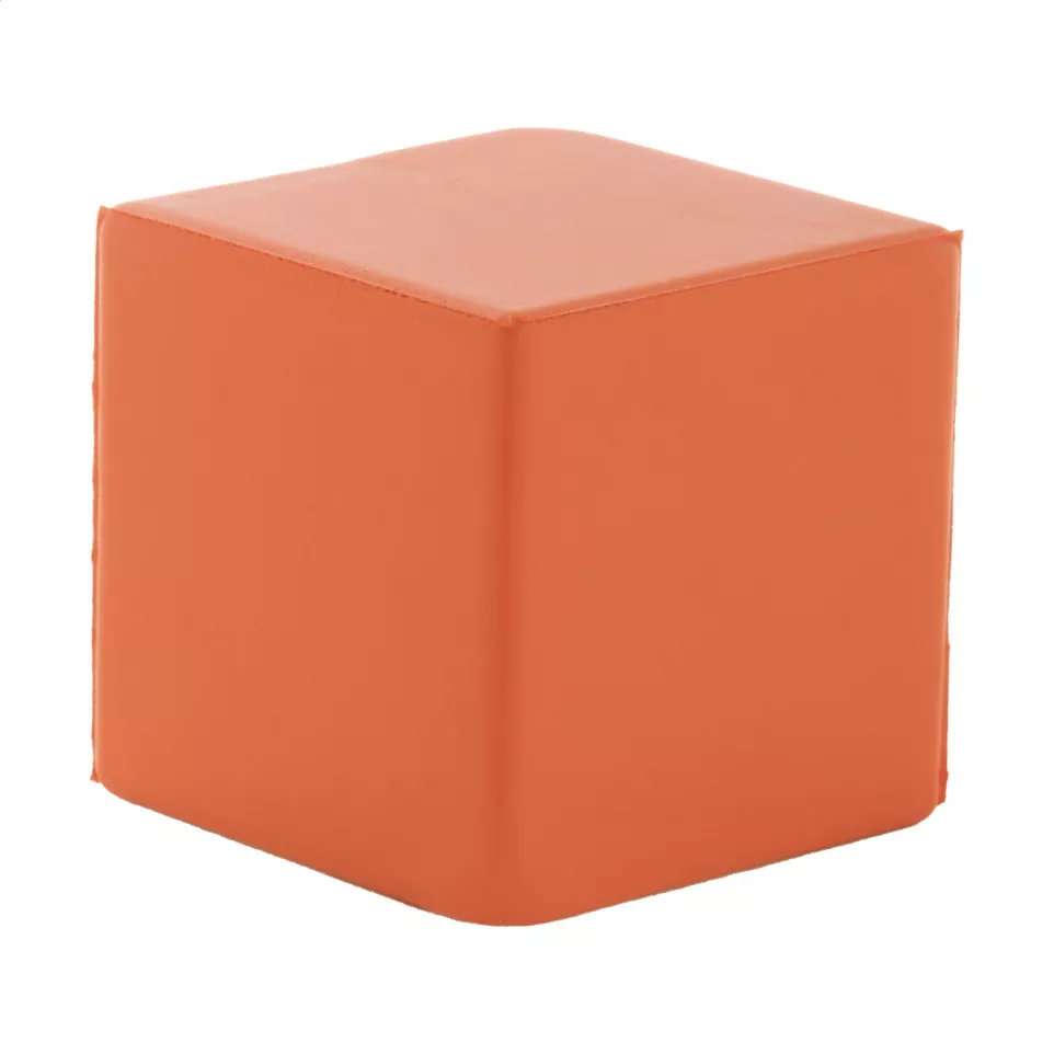 Cubix orange  Balle anti-stress 