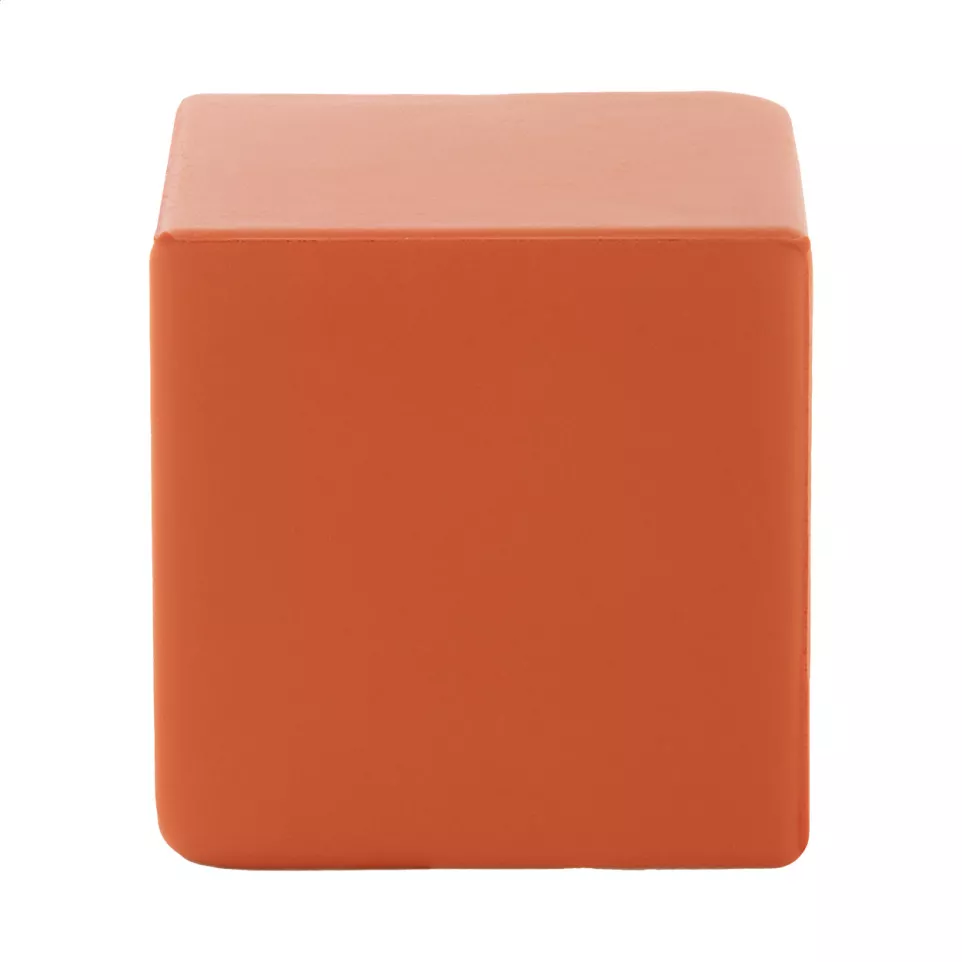 Cubix orange  Balle anti-stress 
