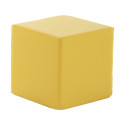 Cubix jaune  Balle anti-stress 