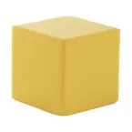 Cubix yellow  antistress ball 
