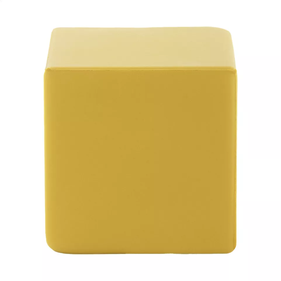 Cubix jaune  Balle anti-stress 